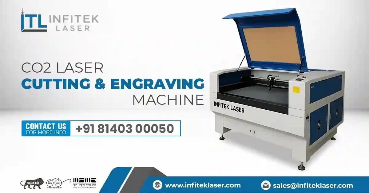 Smart CO2 Laser Cutting Machine with Wi-Fi & USB Support