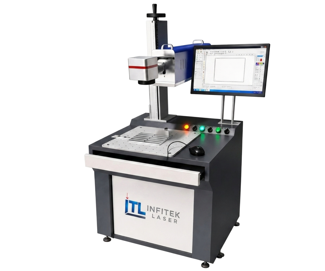 CO2 Metal Tube Marking Machine