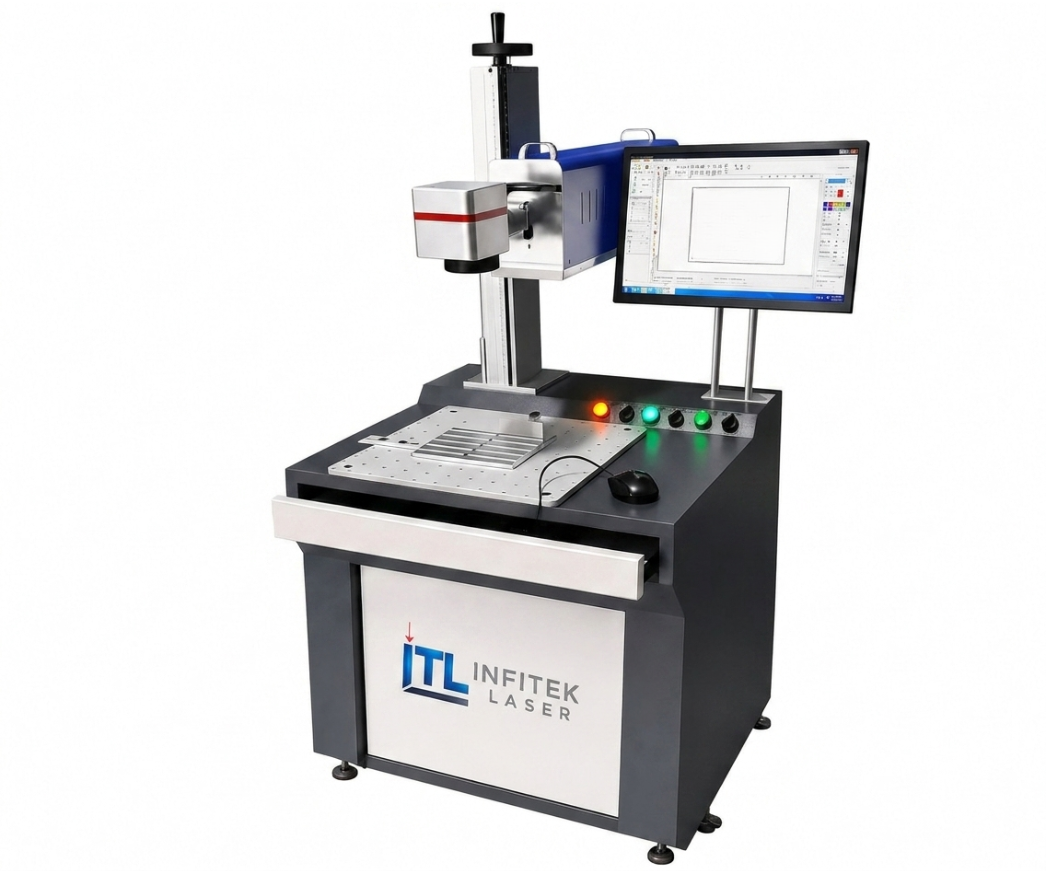 CO2 Metal Tube Marking Machine