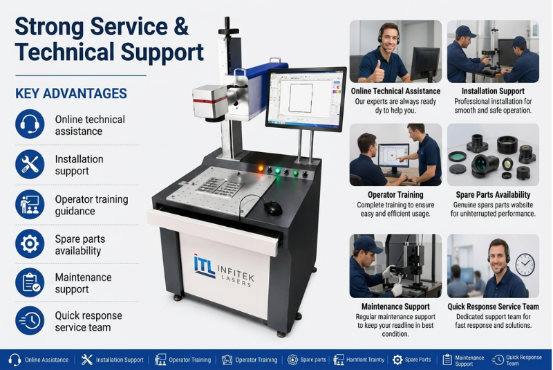 CO2 Metal Tube Marking Machine