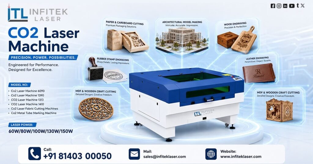 CO2 Laser Cutting Machine Manufacturer in Ahmedabad