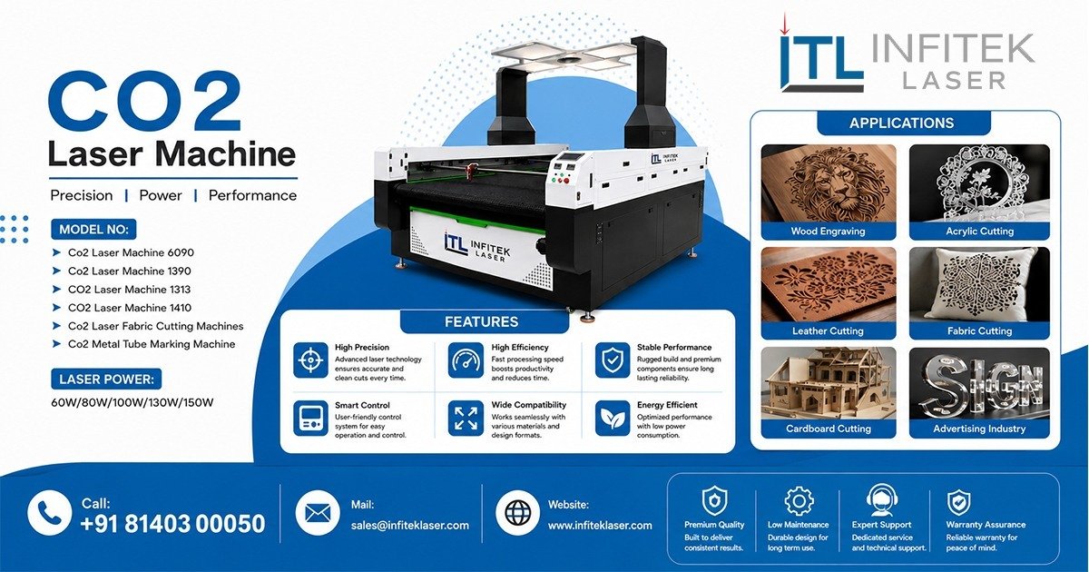 Supplier of CO2 Laser Machine in Rajasthan