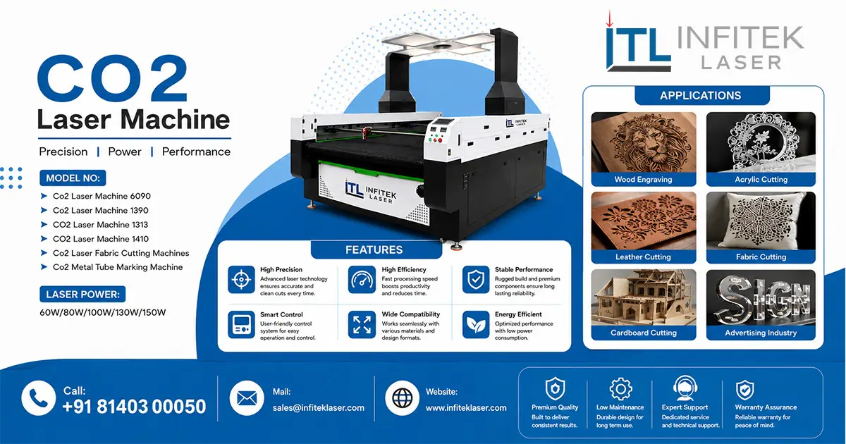 Supplier of CO2 Laser Machine in Rajasthan