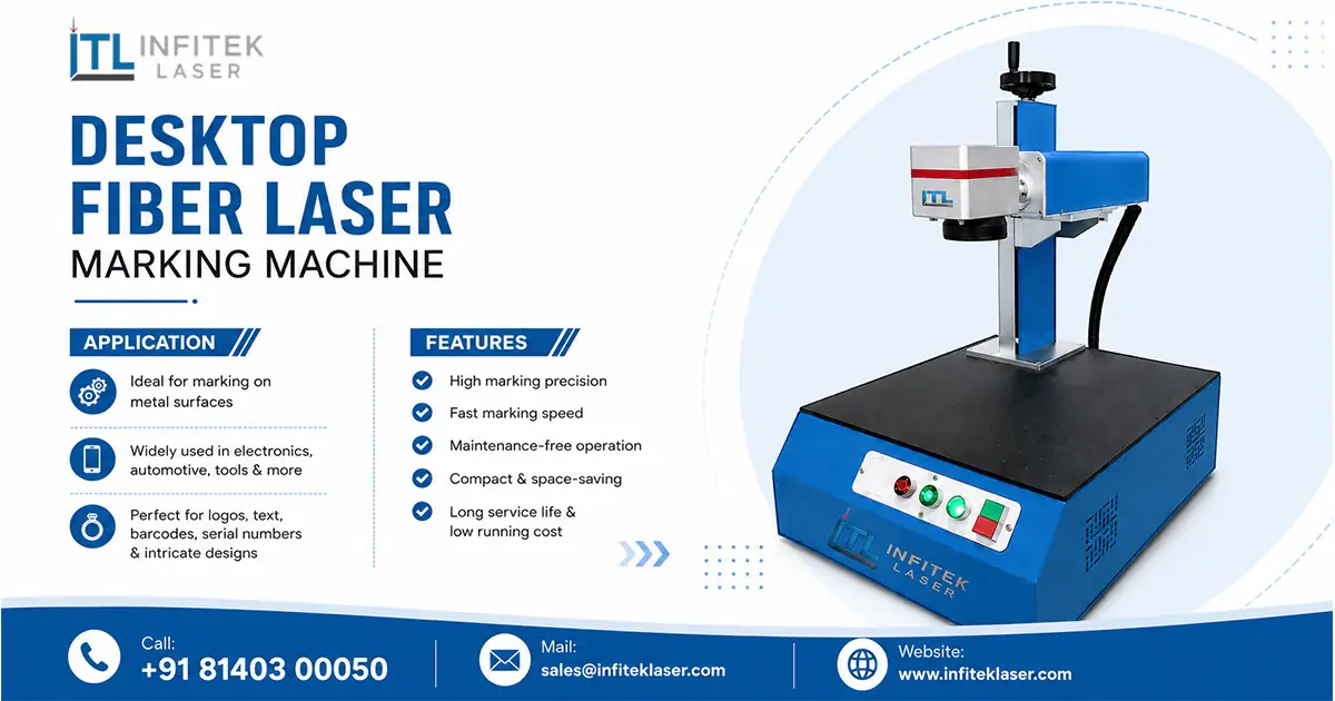 Desktop Fiber Laser Marking Machine in Maharashtra