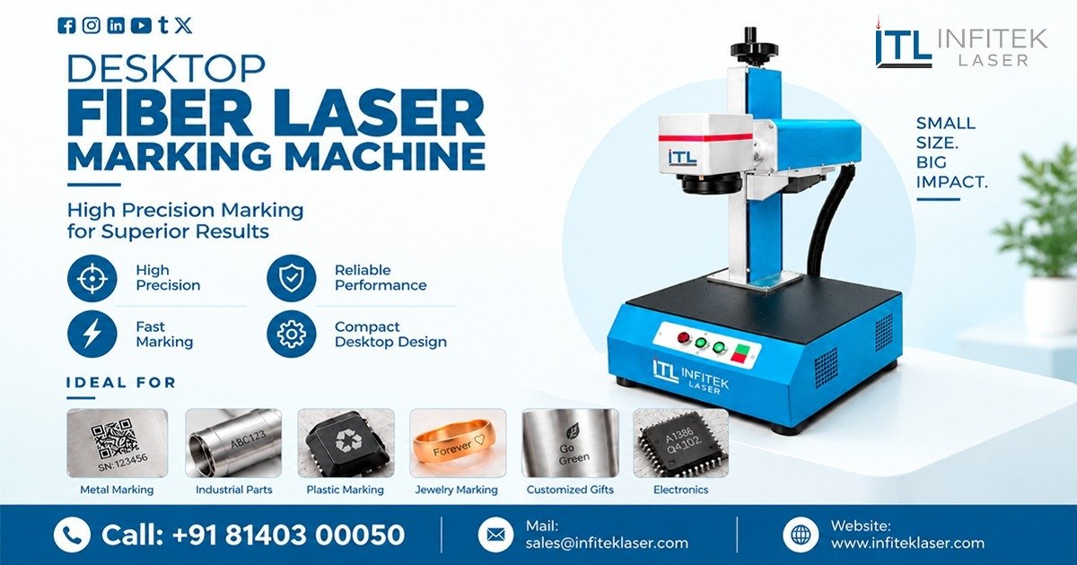 Desktop Fiber Laser Marking Machine in Telangana